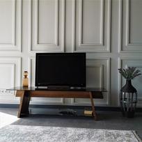 graikiniai riesutai - TV staliukas Kalune Design 552(I), rudas/pilkas - 6 nuotrauka