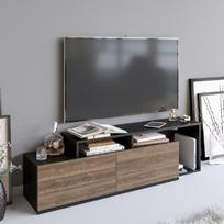TV staliukas Kalune Design Nexera, juodas/udas