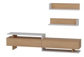 Sekcija Kalune Design Ayaz, balta/ruda