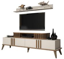 Kalune Design TV vienetas Eylül - Kreminis
