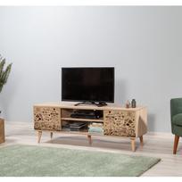 40 tv stovas - TV staliukas Kalune Design 863(I), ruda/ąžuolo spalvos - 5 nuotrauka