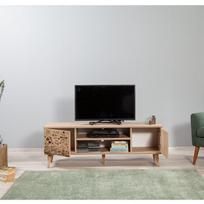 40 tv stovas - TV staliukas Kalune Design 863(I), ruda/ąžuolo spalvos - 6 nuotrauka