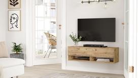 tv staliukas pusies - Kalune Design Televizoriaus staliukas FR13 - A - 6 nuotrauka