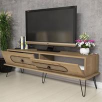 40 tv stovas - TV staliukas Ekol, rudas - 2 nuotrauka