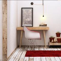 rasomieji stalai darbo stalai - Kalune Design Studijų stalas Valencia - Oak - 2 nuotrauka