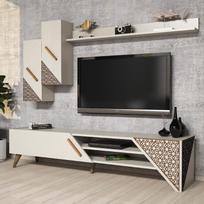berilis - Kalune Design TV vienetas Beril - Kreminis - 2 nuotrauka