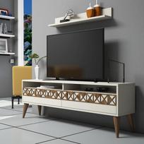 Kalune Design TV vienetas Line - Kreminis