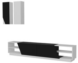Sekcija Kalune Design Zebra, balta/juoda