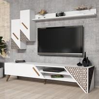 berilis - Kalune Design TV vienetas Beril - Baltas - 2 nuotrauka