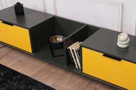 Pirkti Kalune Design Televizoriaus staliukas Ibiza - Geltona - Photo 9