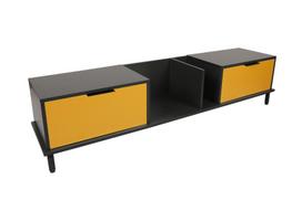 Pirkti Kalune Design Televizoriaus staliukas Ibiza - Geltona - Photo 12