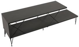 televizorius 120 - Kalune Design Televizoriaus staliukas Street - Anthracite - 4 nuotrauka