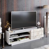 Kalune Design Televizoriaus staliukas Valantina - Baltas