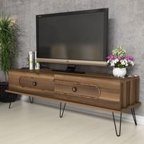 40 tv stovas - Kalune Design TV stalas Ekol - Walnut - 1 nuotrauka