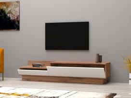 tv staliukas pusies - Kalune Design Televizoriaus staliukas Barko - 3 nuotrauka