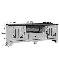 gazeles - Kalune Design TV stalas Gazel 140Lk - 5 nuotrauka