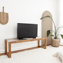 40 tv stovas - TV staliukas Kalune Design Via, tamsiai rudas - 5 nuotrauka
