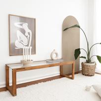 40 tv stovas - TV staliukas Kalune Design Via, tamsiai rudas - 6 nuotrauka