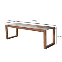 40 tv stovas - TV staliukas Kalune Design Via, tamsiai rudas - 8 nuotrauka