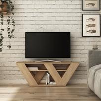 40 tv stovas - TV staliukas Pipralla, rudas - 3 nuotrauka