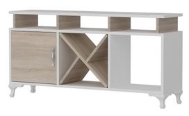 televizorius 120 - Kalune Design Televizoriaus staliukas Ay - Baltas, Cordoba - 1 nuotrauka