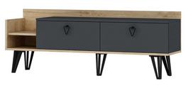 Kalune Design Televizoriaus staliukas Mia - Anthracite