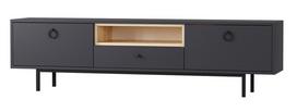 Kalune Design Televizoriaus staliukas Naturel - Anthracite