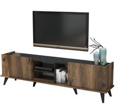 TV staliukas Kalune Design 389, 180 cm, rudas/juodas