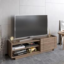 Kalune Design Televizoriaus staliukas Valantina - Walnut