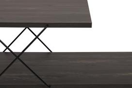 televizorius 120 - Kalune Design Televizoriaus staliukas Street - Dark Brown - 5 nuotrauka