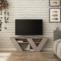 40 tv stovas - Kalune Design TV stalas Pipralla - Light Mocha - 2 nuotrauka