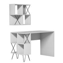 Kalune Design Hommy Craft rašomasis stalas Extra 2, baltas/juodas