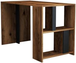 Kalune Design Studijų stalas Lima - Walnut, Anthracite