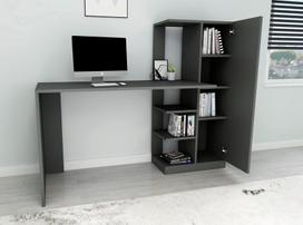 rasomieji stalai darbo stalai - Kalune Design Studijų stalas Yağız - antracitas - 3 nuotrauka