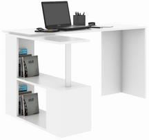 baltas stalas darbui - Kalune Design Studijų stalas Gelincik - Baltas - 2 nuotrauka