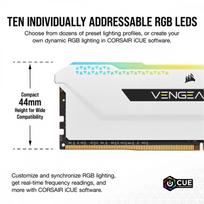 ddr4 3200 cl16 - DDR4 16GB PC 3200 CL16 CORSAIR KIT (2x8GB) Vengeance RGB retail - 3 nuotrauka