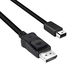 displayport 1.4 kabelis - Club 3D Cable Mini DisplayPort to DisplayPort Black 2m - 1 nuotrauka