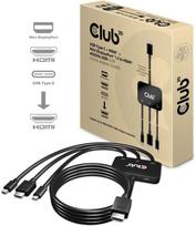 usb c to displayport - Club 3D Video Converter Mini DisplayPort / HDMI / USB-C to HDMI - 1 nuotrauka