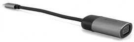 usb type c to vga - Verbatim USB-C 3.1 To VGA Adapter Black/Silver - 1 nuotrauka