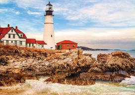 puzzle 1500 - Dėlionė Educa Borras Rocky Lighthouse, 1500 vnt. - 2 nuotrauka