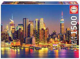 Dėlionė Educa Borras Manhattan At Night 18466, 1500 vnt.
