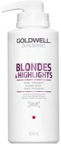 Goldwell Dualsenses Blondes Highlights 60 Sec Treatment 500ml Moterims Plaukų kaukės