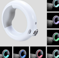 ledo sunys - Doggy Village MT7126 Luminous leash white - 7 nuotrauka