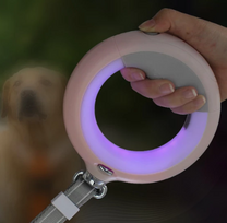 ledo sunys - Doggy Village MT7127 Luminous leash pink - 9 nuotrauka