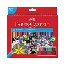 faber castell - Spalvoti pieštukai Faber-Castell CASTLE, 60 spalvų - 1 nuotrauka