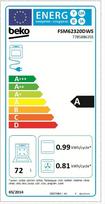 dujine virykle - Beko FSM62320DWS - 3 nuotrauka