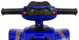 milli ride - Paspiriamas automobilis Milly Mally Monster Navy, mėlynas/juodas - 3 nuotrauka