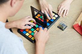 rubik - Stalo žaidimas Spin Master Rubiks Race Course 6063980 - 4 nuotrauka