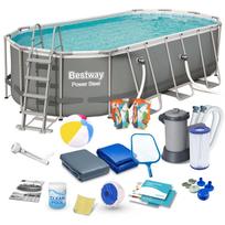 Karkasinis baseinas 549 x 274 x 122 cm 17in1 Bestway 56710