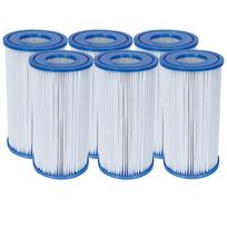 Filtras III tipo filtrų siurbliui - rinkinyje 6 vnt. Bestway 58012